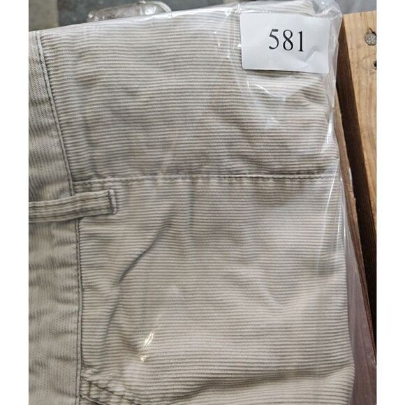 Old Navy Surplus Company Shorts Mens 38 Tan Khaki Outdoor Corduroy Flat Front - Picture 7 of 7